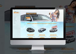 Design de site web pour courtier automobile à Dorval